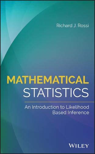 Cover of Mathematical Statistics: An Introduction to Likelihood Based Inference