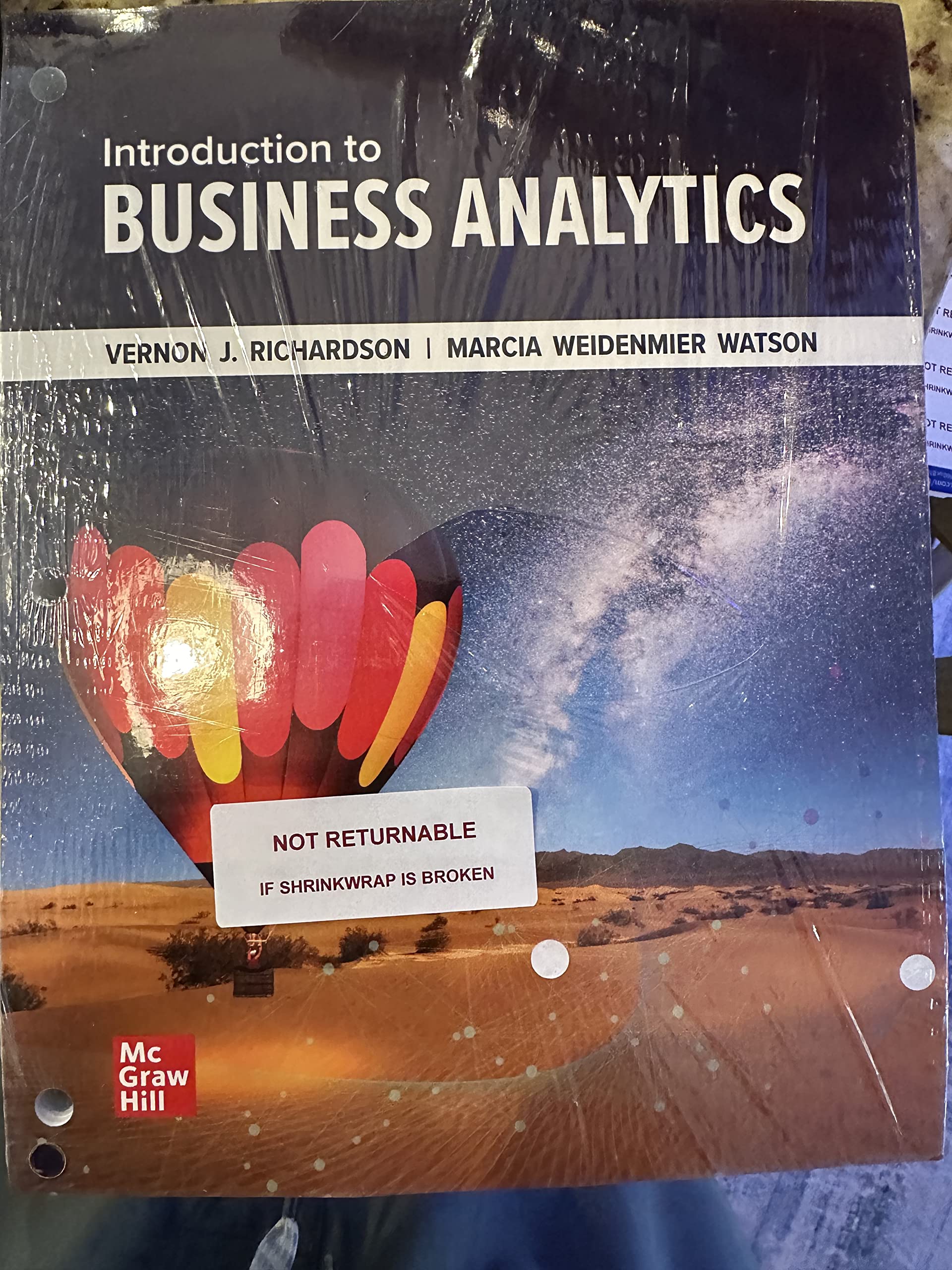 Cover of Loose-Leaf for Introduction to Business Analytics