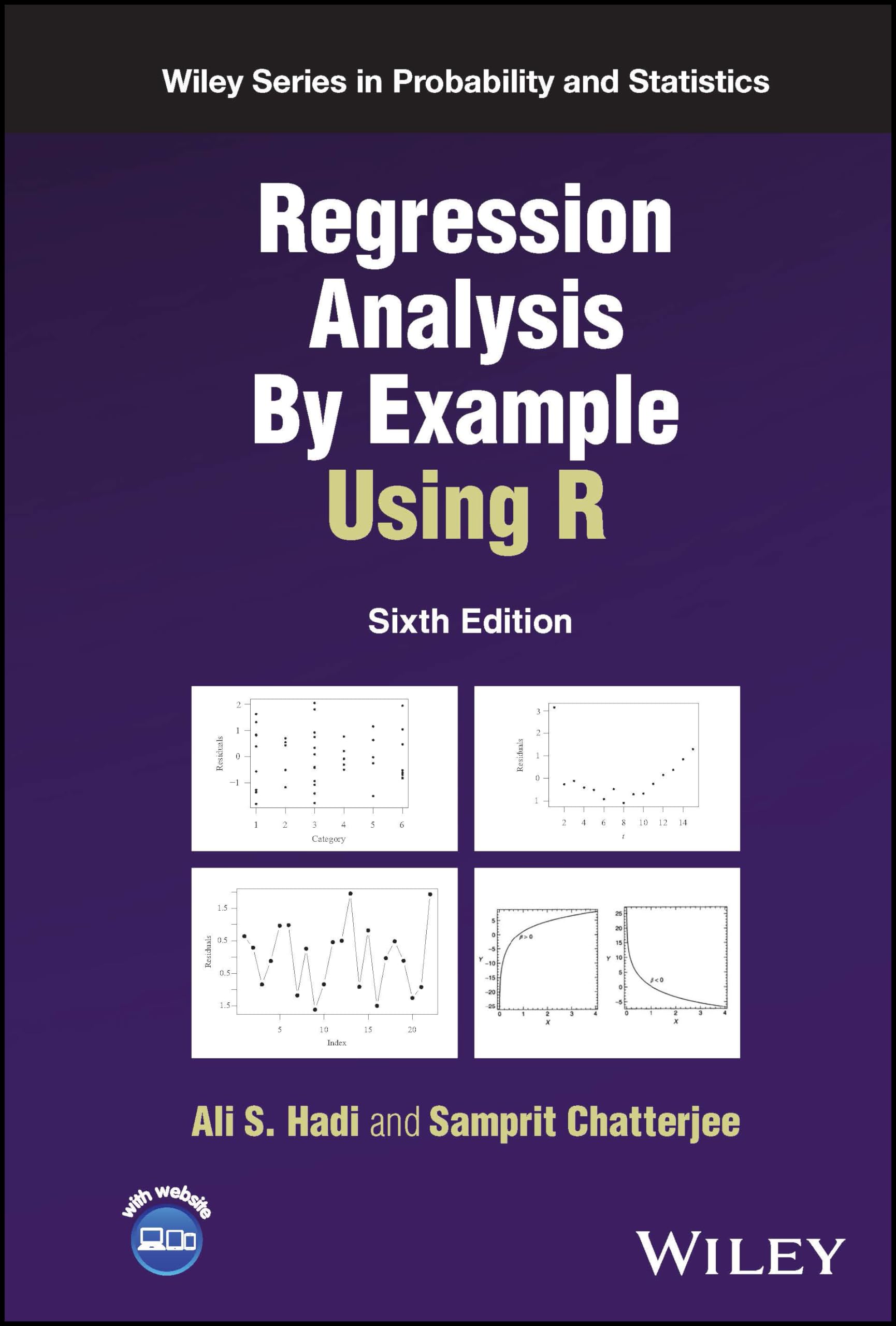 Cover of Regression Analysis By Example Using R (Wiley Series in Probability and Statistics)