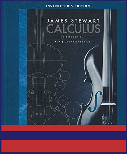 Cover of Calculus - Early Transcendentals - 8th Edit (Instructor Edition)
