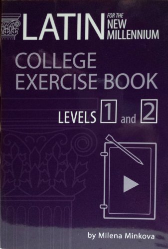 Cover of Latin for the New Millennium: College Exercise Book Levels 1 and 2