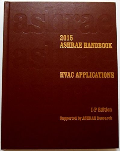 Cover of 2015 ASHRAE Handbook -- HVAC Applications (SI) - (includes CD in I-P and SI editions) (Ashrae Handbook: Heating Ventilation and Air Conditioning Applications Si)