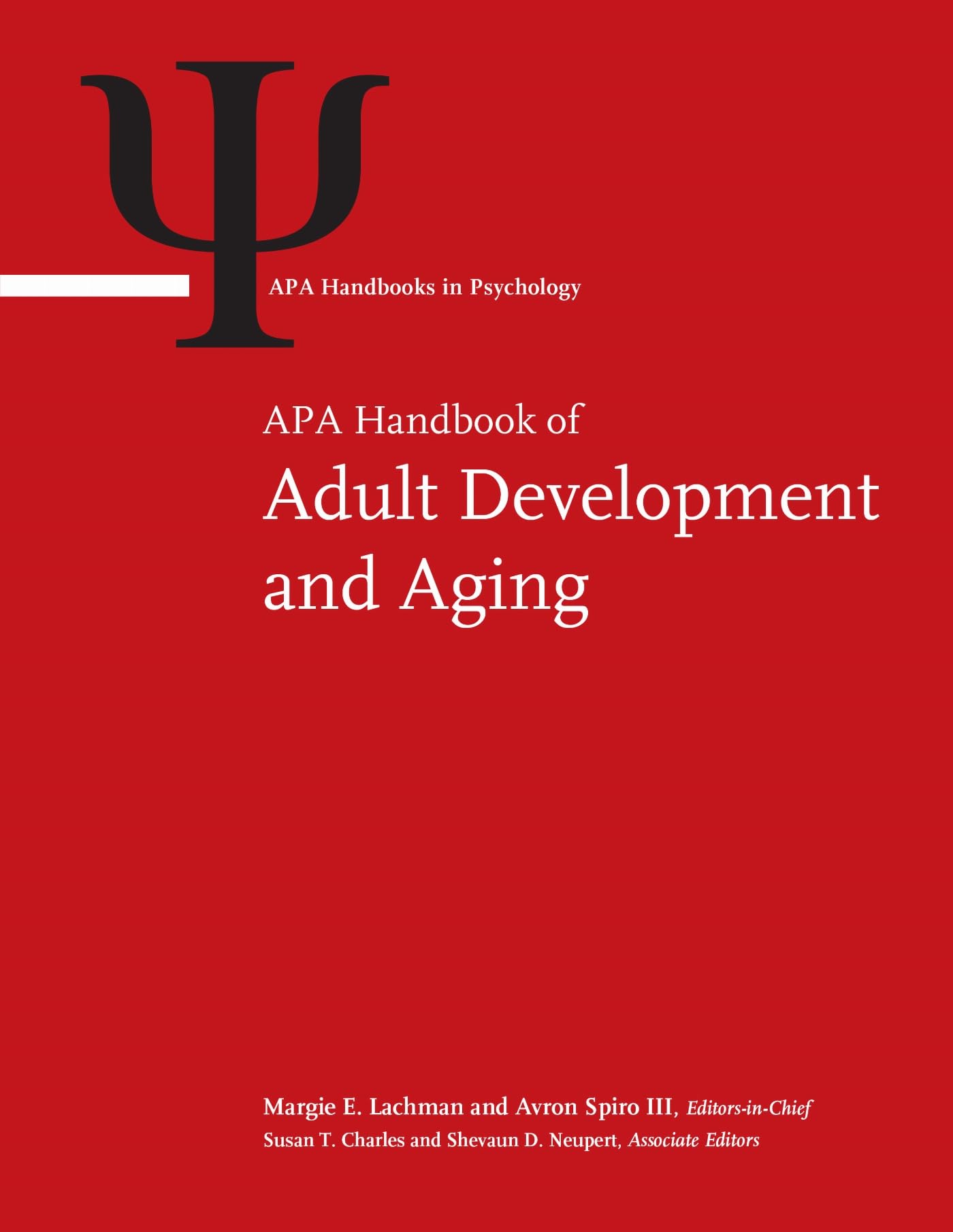 Cover of APA Handbook of Adult Development and Aging (Volume 1) (APA Handbooks in Psychology Series)