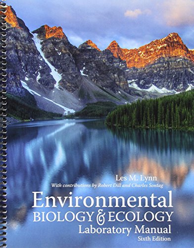 Cover of Environmental Biology and Ecology Laboratory Manual