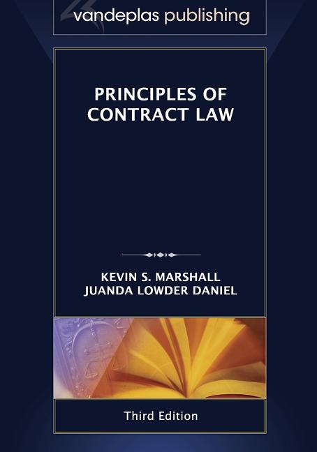 Cover of Principles of Contract Law, Third Edition 2013 - Paperback