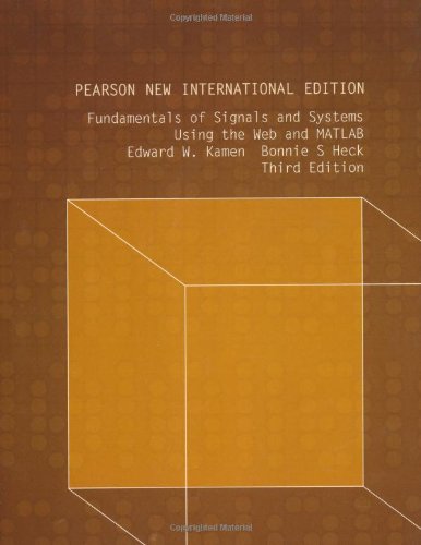 Cover of Fundamentals of Signals and Systems Using the Web and MATLAB