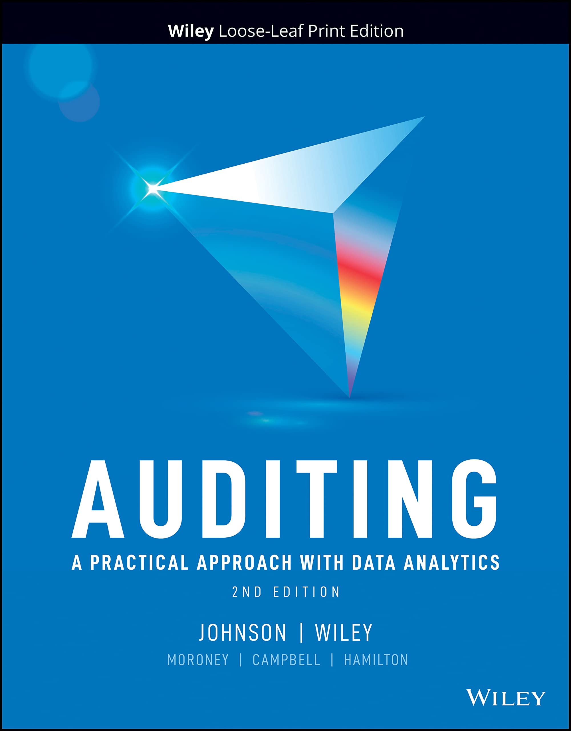 Cover of Auditing: A Practical Approach with Data Analytics (Wiley Loose-leaf Print)