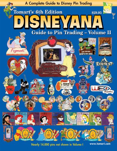 Cover of Tomart's 6th Edition DISNEYANA Guide to Pin Trading Volume II