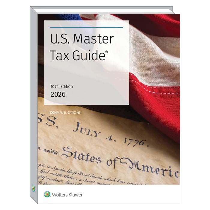 Cover of U.S. MASTER TAX GUIDE 2026