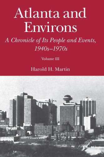 Cover of Atlanta and Environs: A Chronicle of Its People and Events, 1940s-1970s