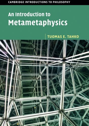 Cover of An Introduction to Metametaphysics (UK)