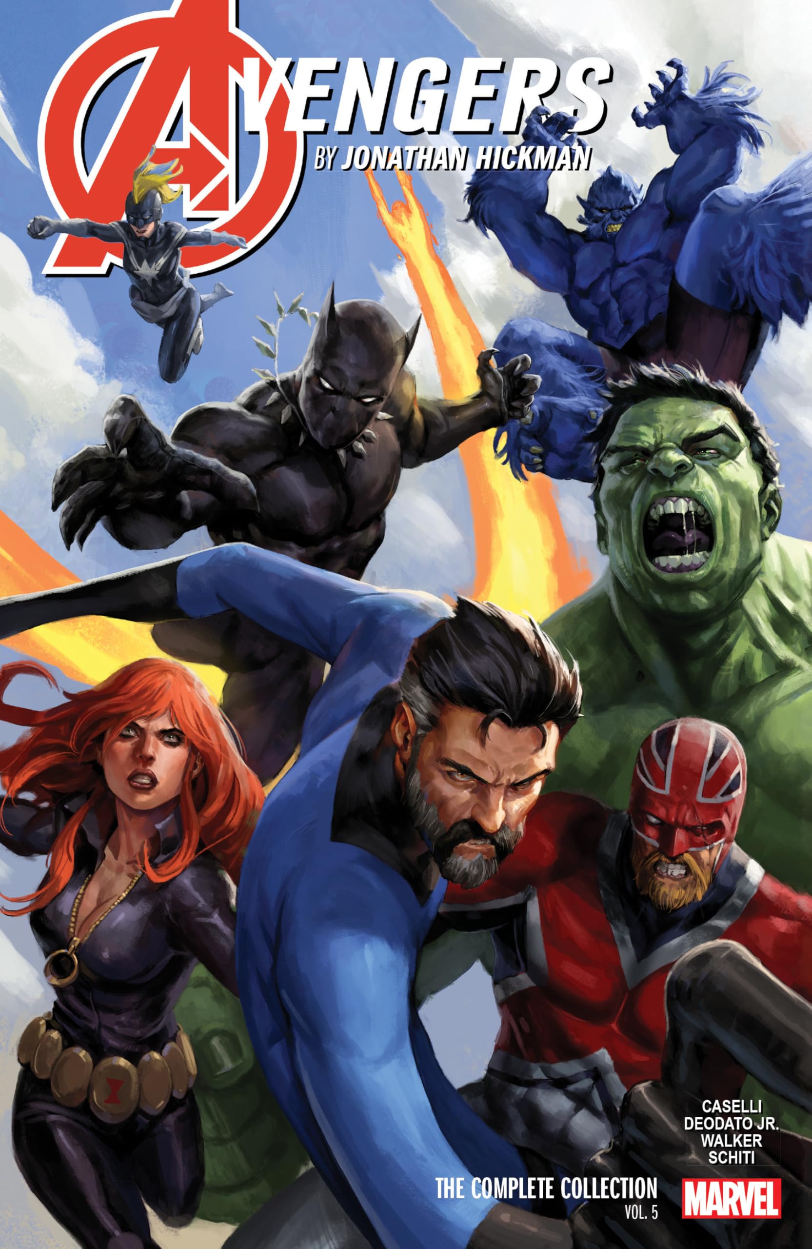 Cover of Avengers By Jonathan Hickman: The Complete Collection Vol. 5