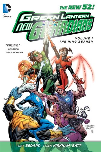 Cover of Green Lantern: New Guardians Vol. 1: The Ring Bearer (The New 52)