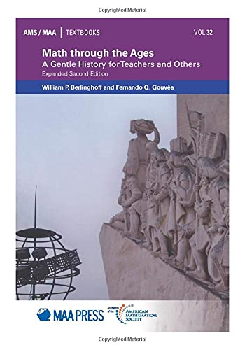 Cover of Math through the Ages: A Gentle History for Teachers and Others Expanded Second Edition (Ams/Maa Textbooks, 32)