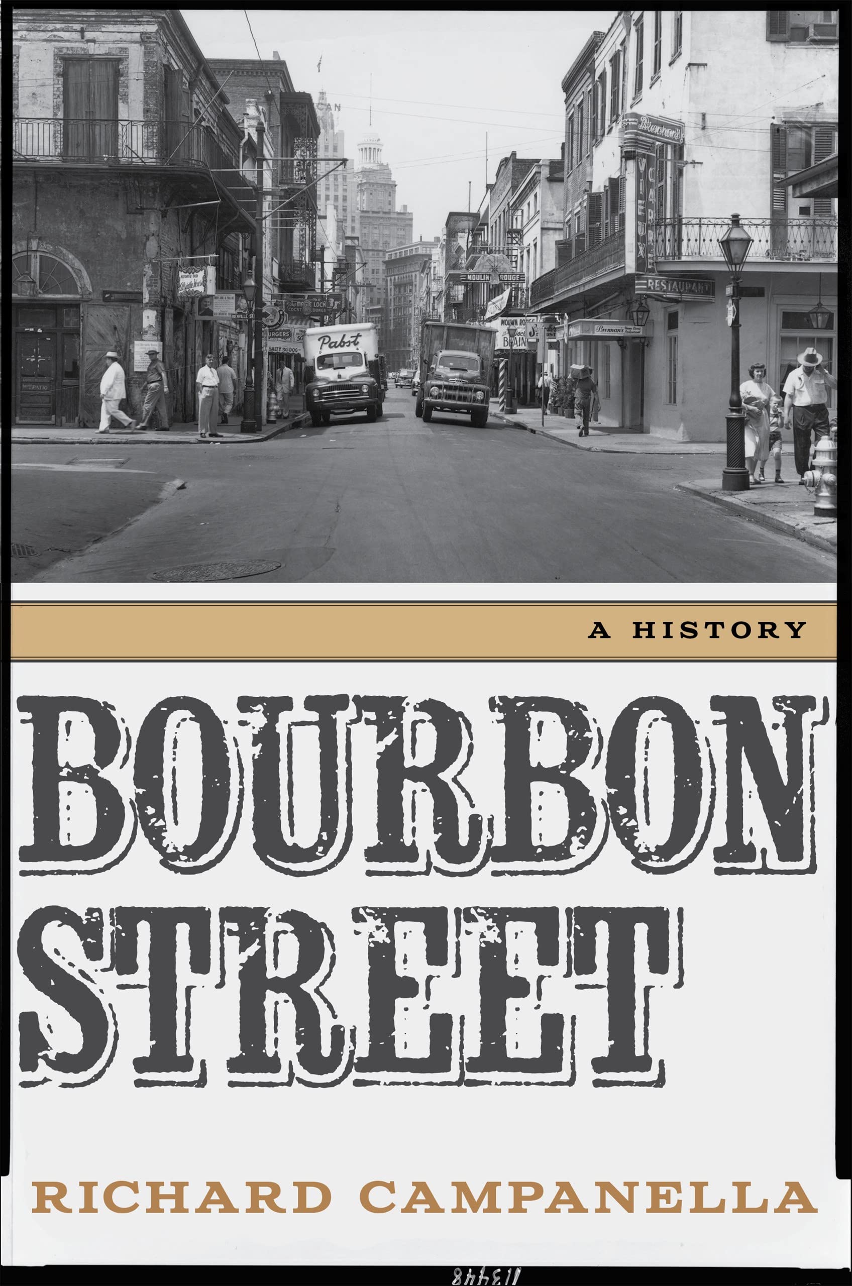 Cover of Bourbon Street: A History