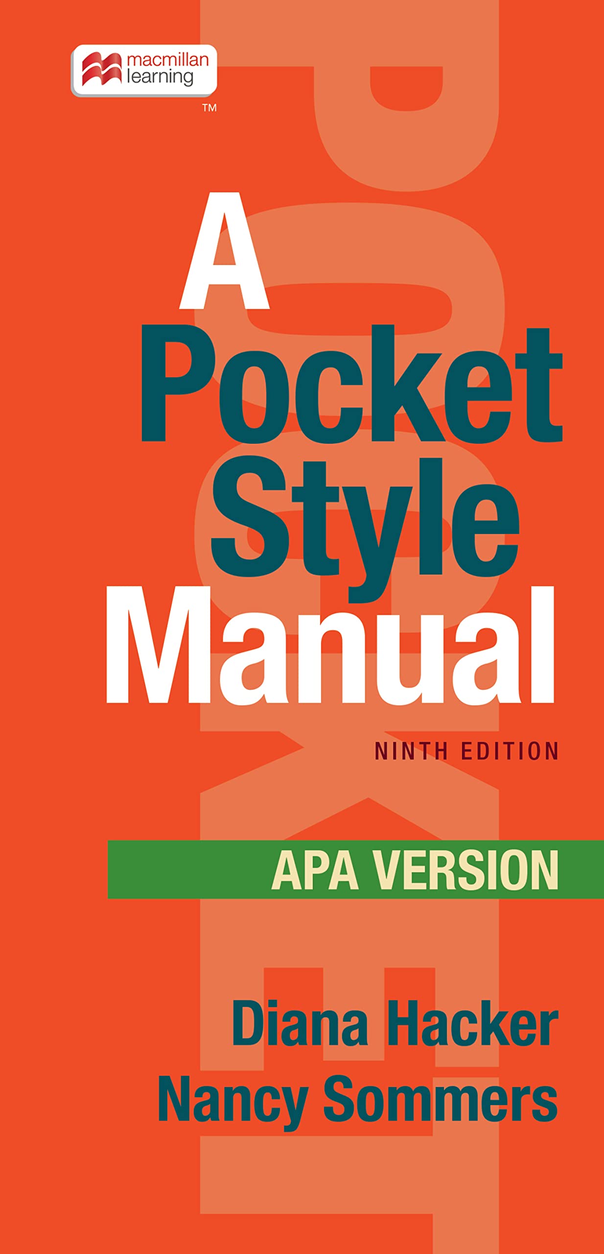 Cover of A Pocket Style Manual, APA Version