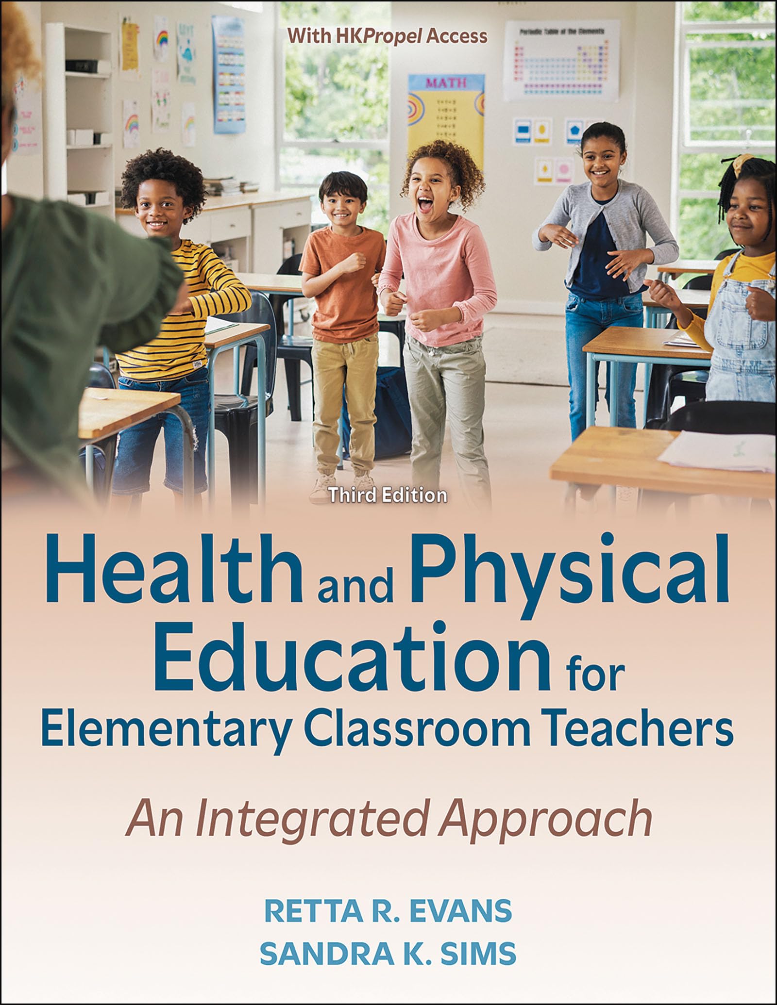 Cover of Health and Physical Education for Elementary Classroom Teachers: An Integrated Approach