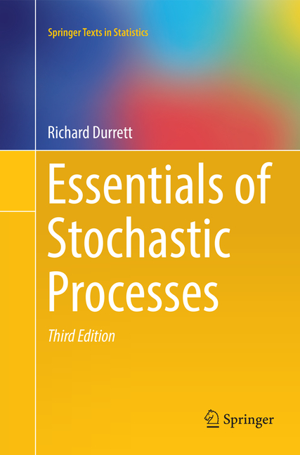 Cover of Essentials of Stochastic Processes (Softcover Reprint of the Original 3rd 2016)