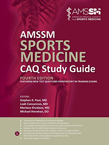 Cover of Amssm Sports Medicine Caq Study Guide
