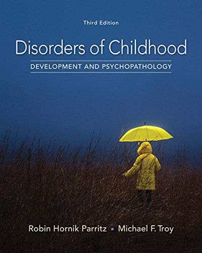 Cover of Disorders of Childhood: Development and Psychopathology