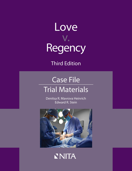 Cover of Love v. Regency: Case File