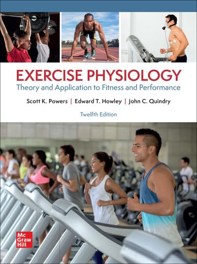 Cover of Loose Leaf for Exercise Physiology: Theory and Application to Fitness and Performance