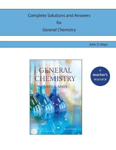 Cover of Complete Solutions and Answers for General Chemistry