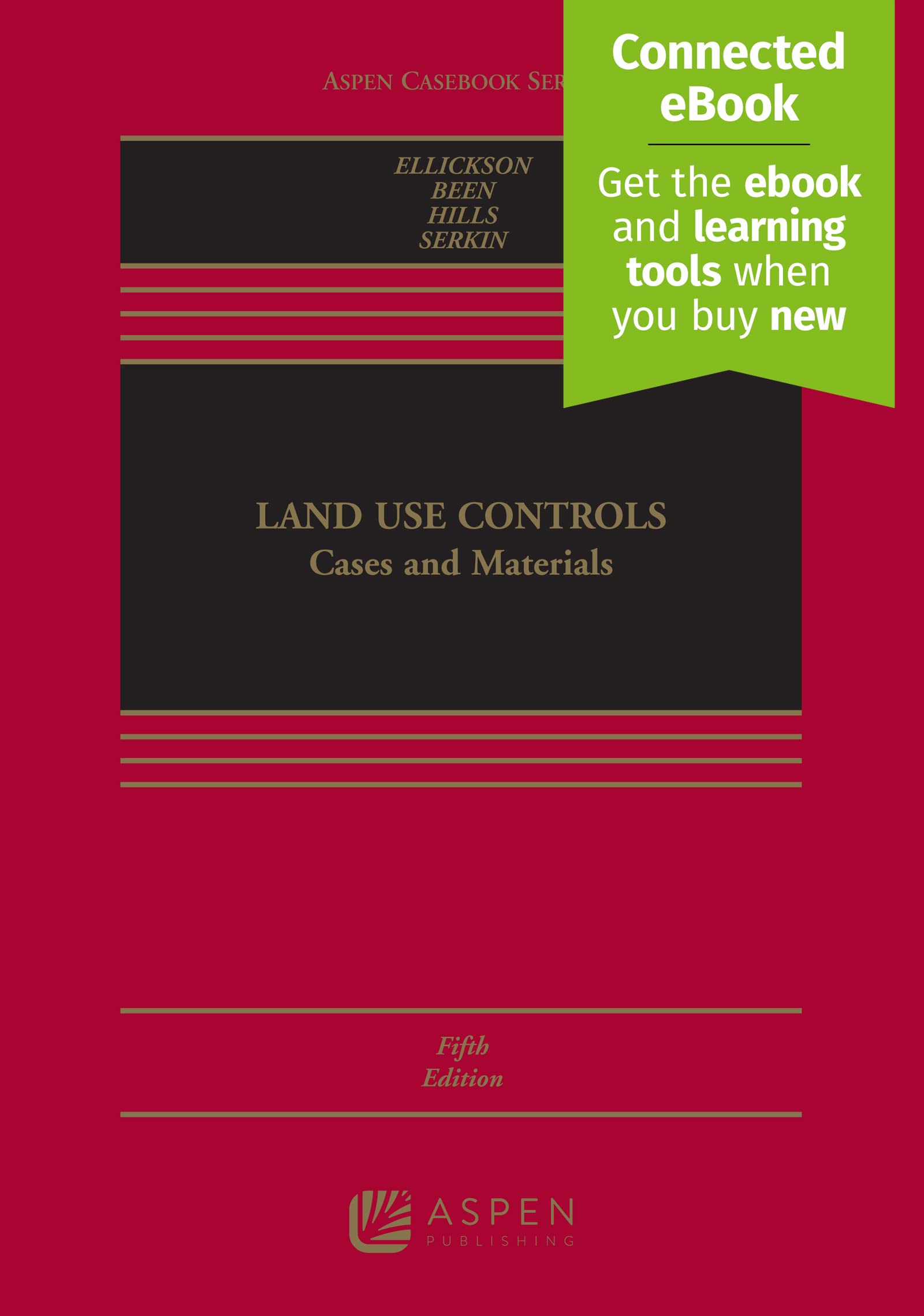 Cover of Land Use Controls: Cases and Materials (Aspen Casebook)