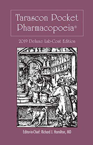 Cover of Tarascon Pocket Pharmacopoeia 2019 Deluxe Lab-Coat Edition