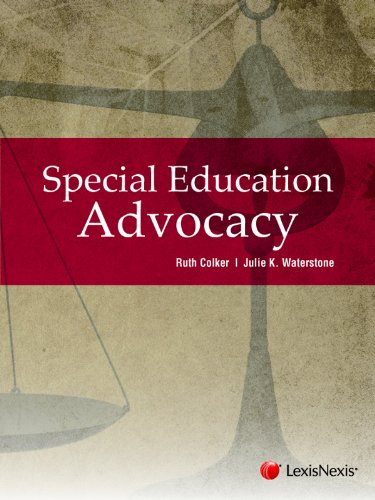 Cover of Special Education Advocacy
