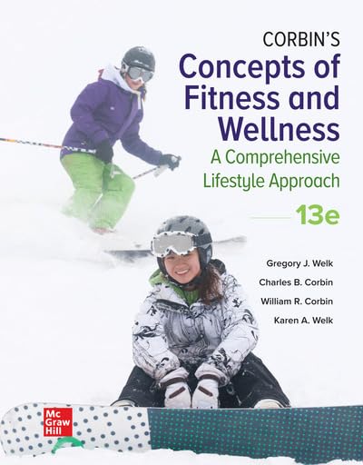 Cover of Loose Leaf for Corbin's Concepts of Fitness and Wellness: A Comprehensive Lifestyle Approach