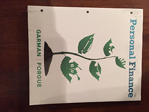 Cover of Personal Finance, Loose-leaf Version
