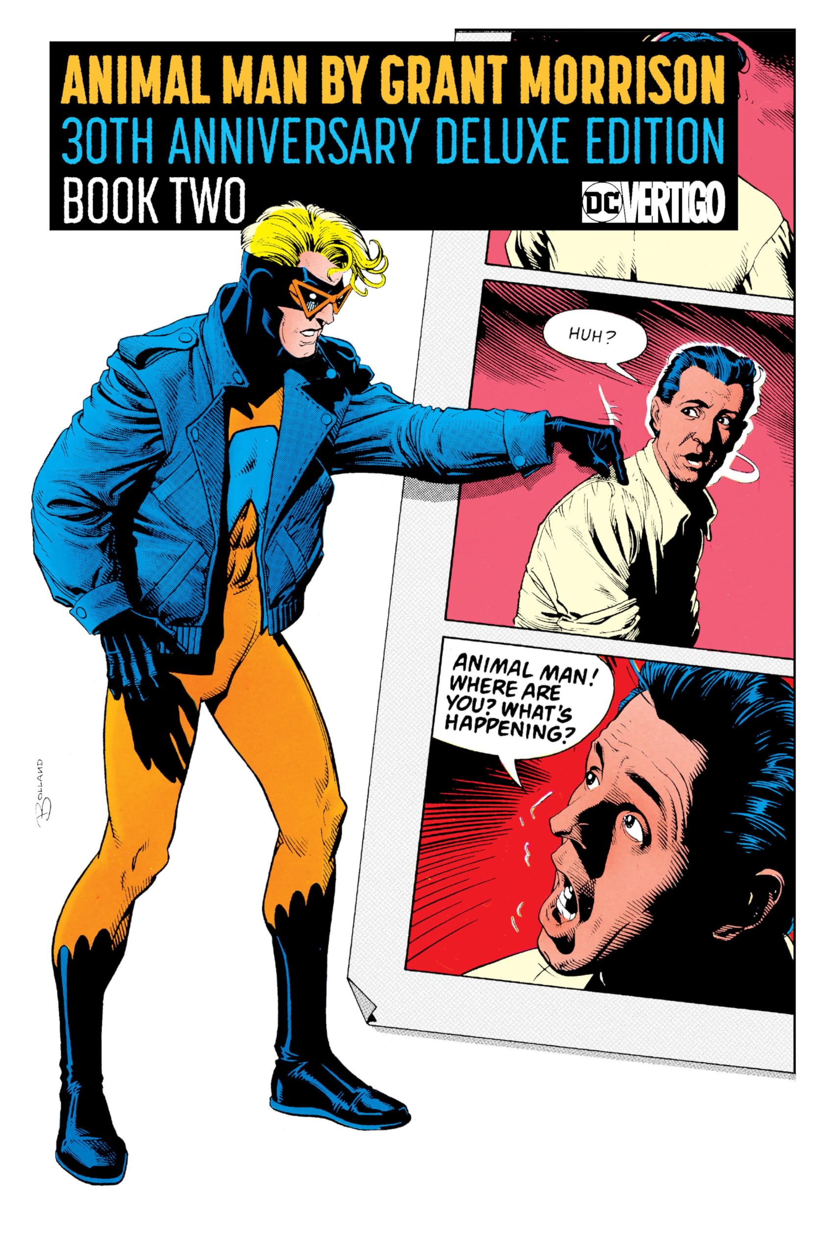 Cover of Animal Man by Grant Morrison 30th Anniversary Deluxe Edition Book Two