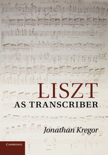 Cover of Liszt as Transcriber