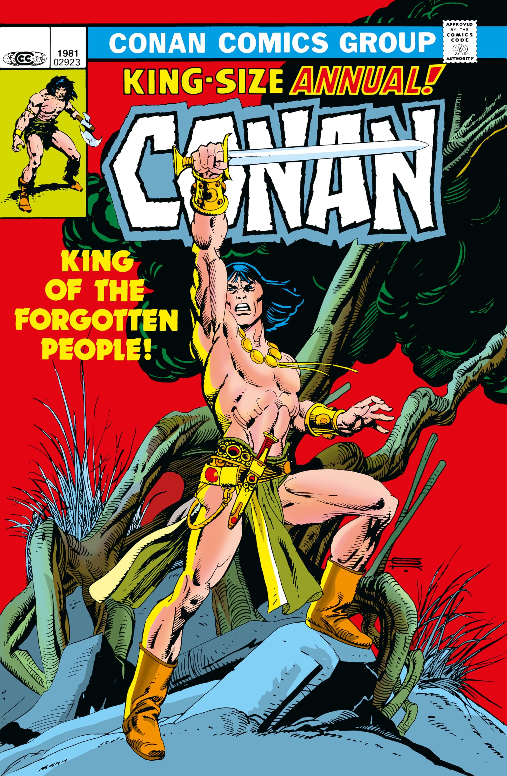 Cover of Conan The Barbarian: The Original Comics Omnibus Vol.5 (CONAN THE BARBARIAN OMNIBUS)