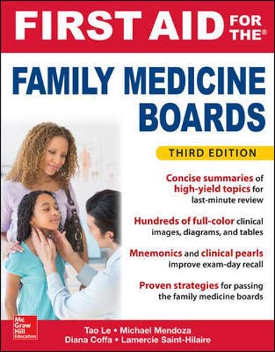 Cover of First Aid for the Family Medicine Boards, Third Edition