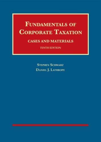 Cover of Fundamentals of Corporate Taxation (University Casebook Series)