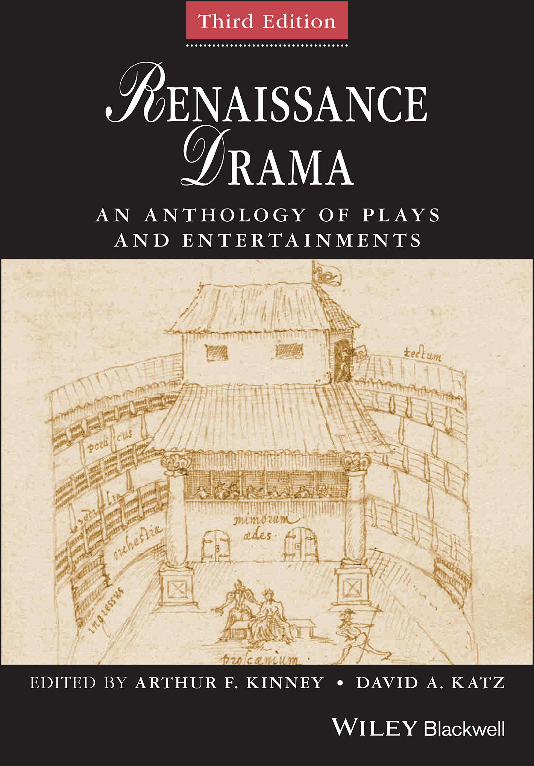Cover of Renaissance Drama: An Anthology of Plays and Entertainments (Blackwell Anthologies)