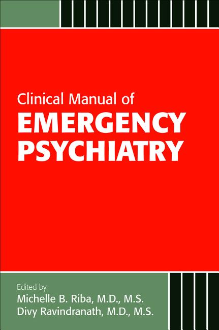 Cover of Clinical Manual of Emergency Psychiatry