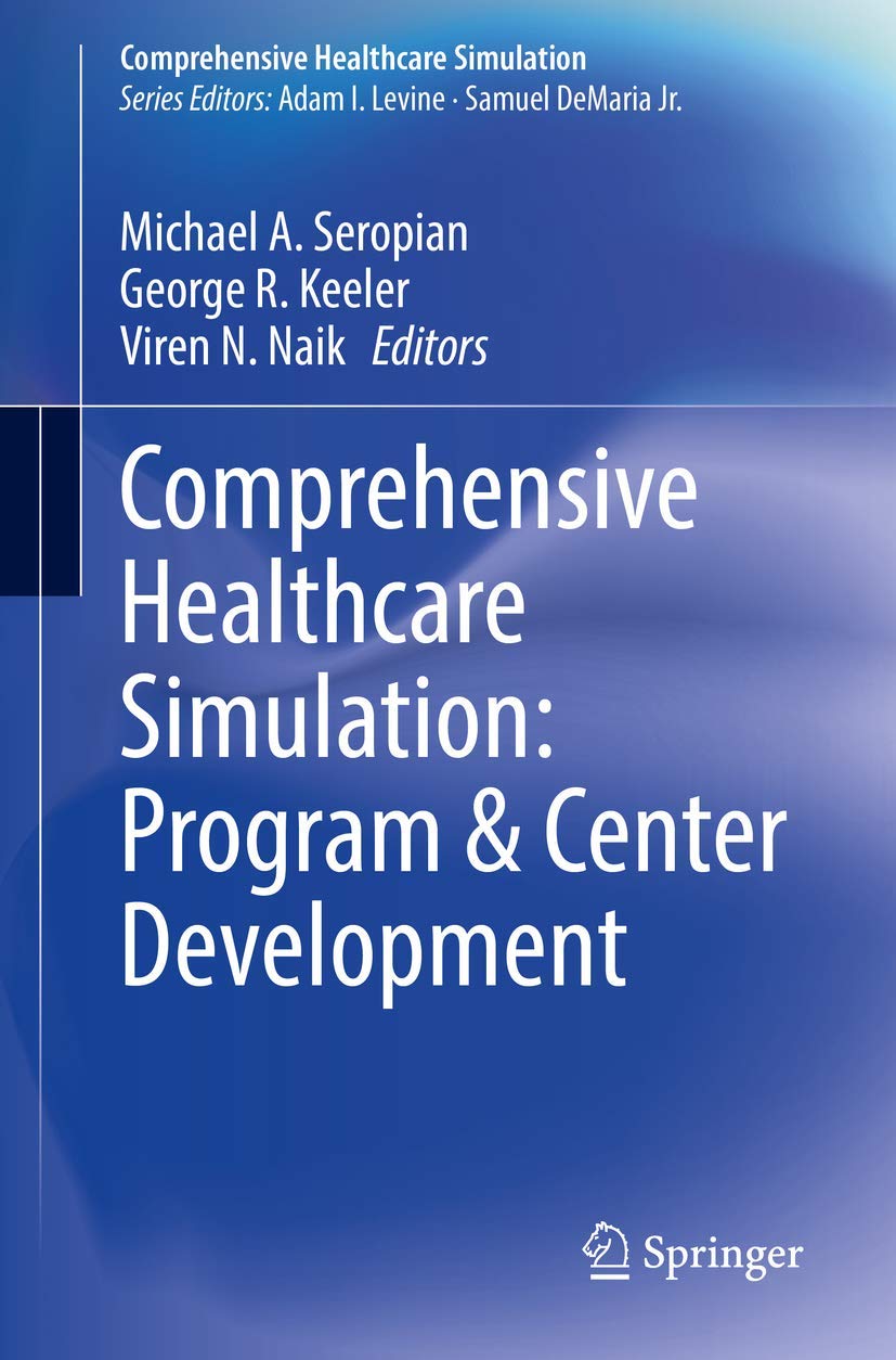 Cover of Comprehensive Healthcare Simulation: Program & Center Development: Center & Program Development