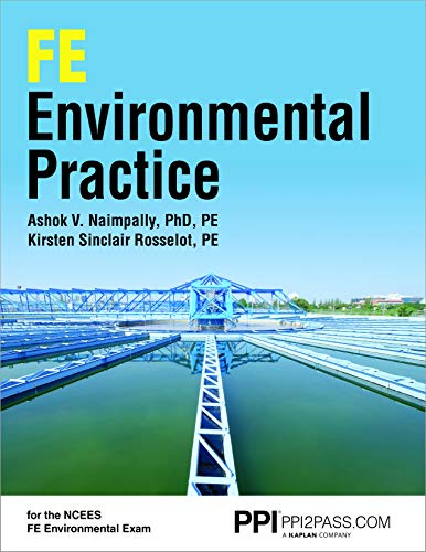 Cover of PPI FE Environmental Practice – Comprehensive Practice for the NCEES FE Environmental Exam
