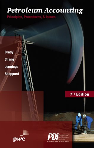 Cover of Petroleum Accounting: Principles, Procedures & Issues, 7th edition