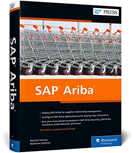Cover of SAP Ariba: The Comprehensive Guide to Cloud Procurement for SAP S/4HANA and SAP ERP (Third Edition) (SAP PRESS)