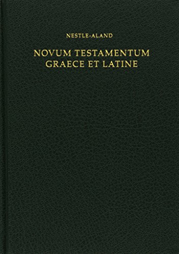 Cover of Novum Testamentum Graece et Latine (Nestle-Aland)