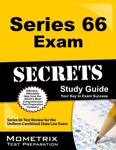 Cover of Series 66 Exam Secrets Study Guide: Series 66 Test Review for the Uniform Combined State Law Exam