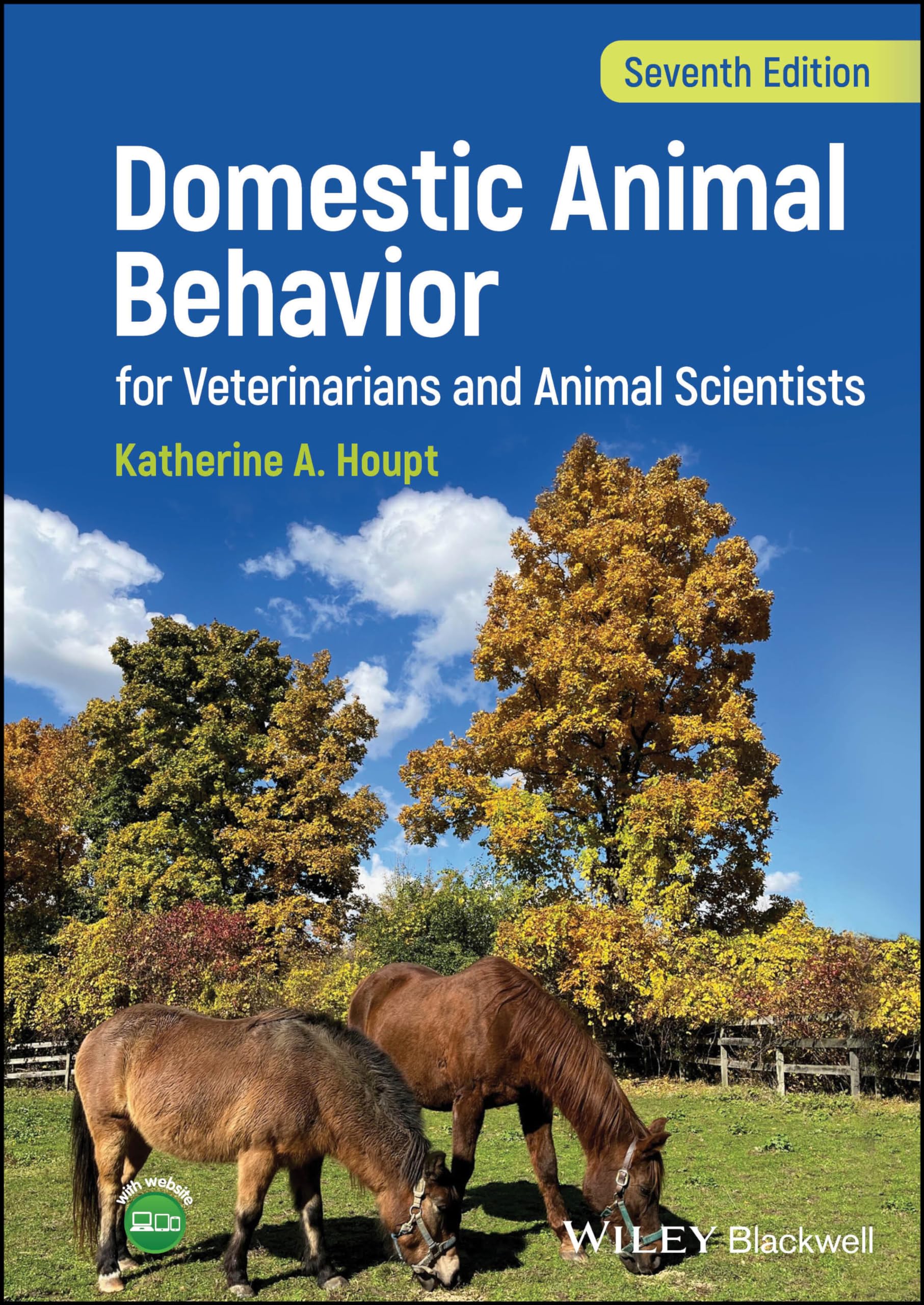 Cover of Domestic Animal Behavior for Veterinarians and Animal Scientists