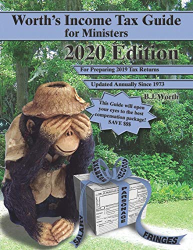 Cover of Worth's Income Tax Guide for Ministers: 2020 Edition for Preparing 2019 Tax Returns