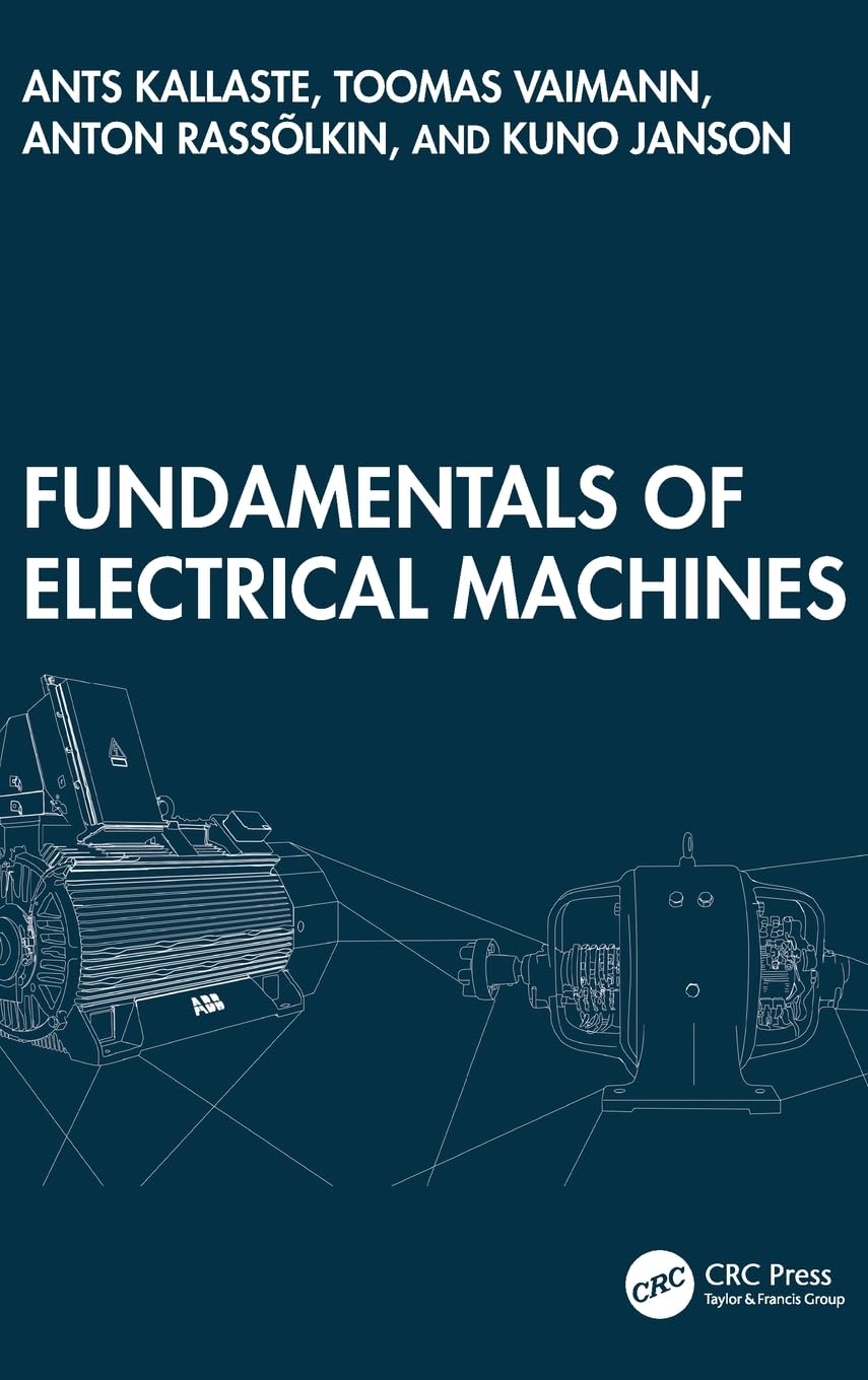 Cover of Fundamentals of Electrical Machines