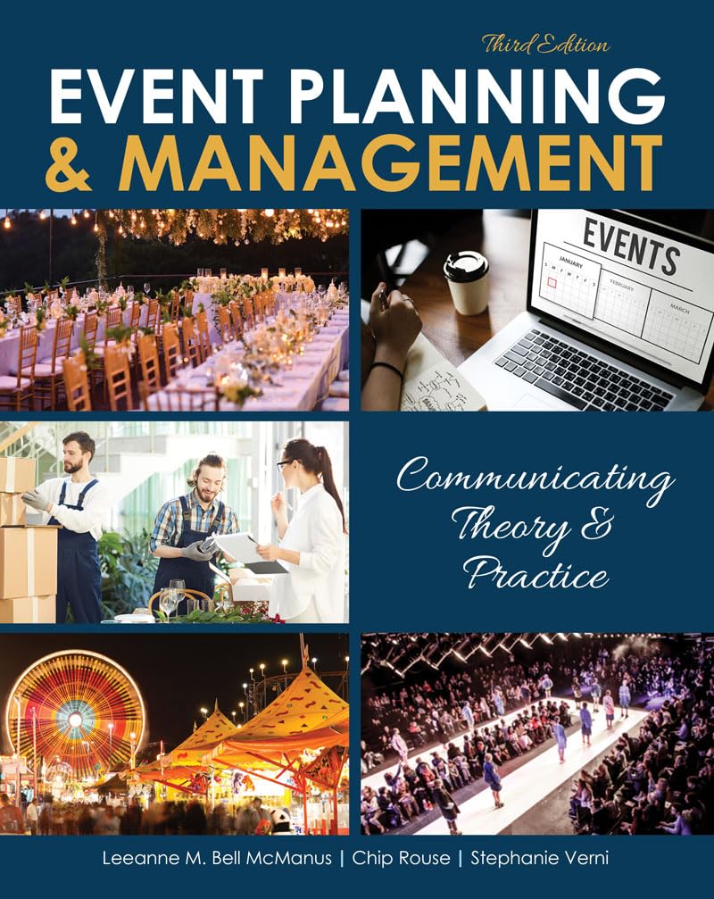 Cover of Event Planning and Management: Communicating Theory and Practice