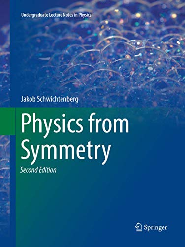 Cover of Physics from Symmetry (Undergraduate Lecture Notes in Physics)